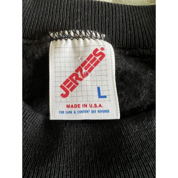 Vintage Christmas Sweater 1989 Made in USA Jerzees STILL LIGHTS UP! Large - Picture 9 of 11